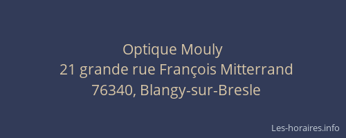 Optique Mouly