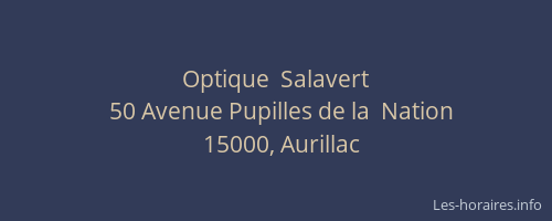 Optique  Salavert