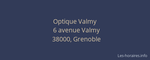 Optique Valmy