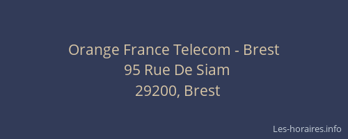 Orange France Telecom - Brest