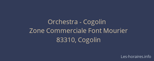 Orchestra - Cogolin