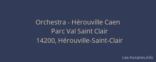 Orchestra - Hérouville Caen