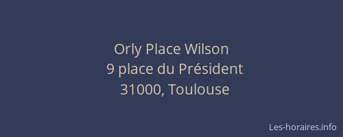 Orly Place Wilson