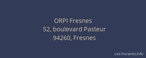 ORPI Fresnes