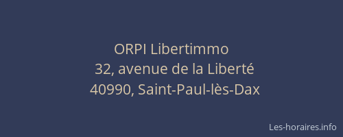 ORPI Libertimmo