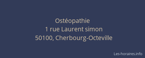 Ostéopathie