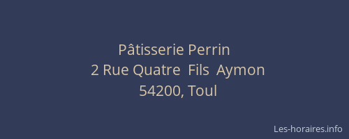 Pâtisserie Perrin