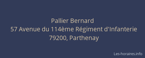 Pallier Bernard