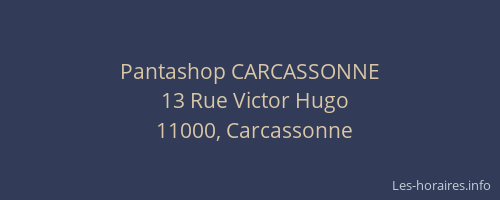 Pantashop CARCASSONNE