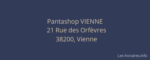 Pantashop VIENNE