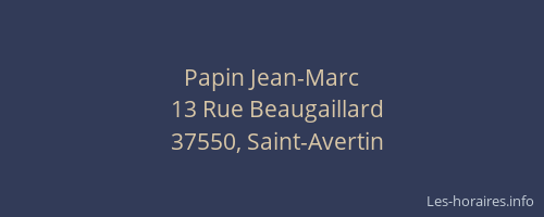 Papin Jean-Marc