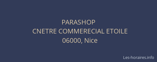 PARASHOP