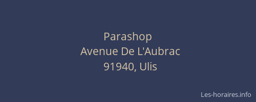 Parashop