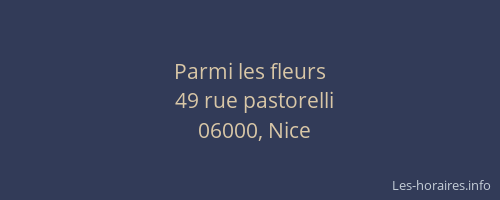 Parmi les fleurs