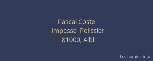 Pascal Coste