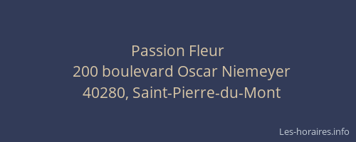 Passion Fleur