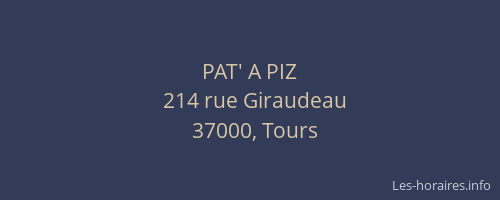 PAT' A PIZ