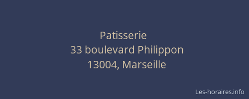 Patisserie 