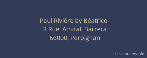 Paul Rivière by Béatrice
