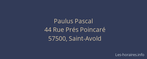 Paulus Pascal