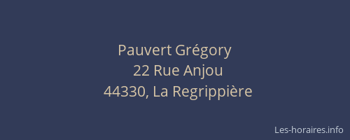 Pauvert Grégory