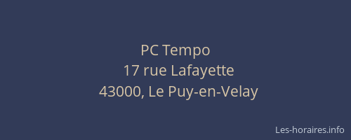 PC Tempo