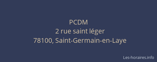 PCDM