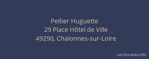 Peltier Huguette