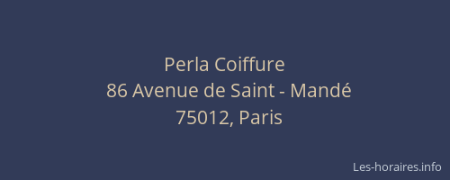 Perla Coiffure