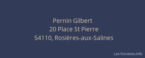 Pernin Gilbert