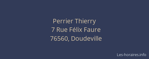 Perrier Thierry