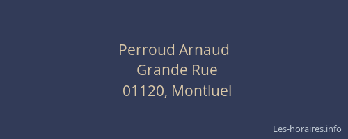 Perroud Arnaud