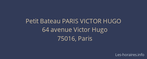 Petit Bateau PARIS VICTOR HUGO