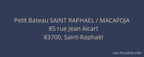 Petit Bateau SAINT RAPHAEL / MACAFOJA