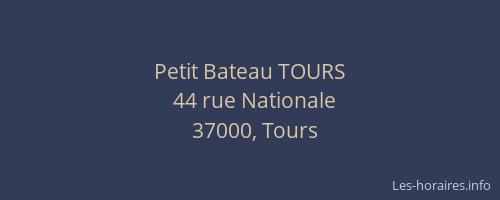 Petit Bateau TOURS