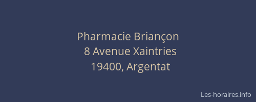 Pharmacie Briançon