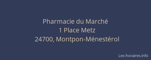 Pharmacie du Marché