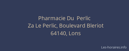 Pharmacie Du  Perlic