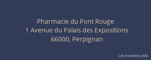 Pharmacie du Pont Rouge
