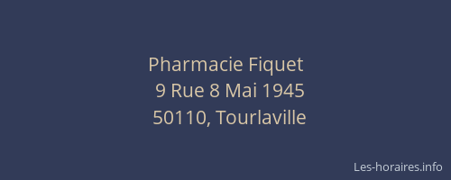 Pharmacie Fiquet