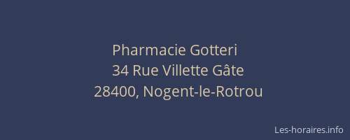 Pharmacie Gotteri