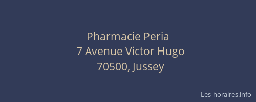 Pharmacie Peria