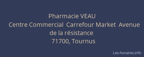 Pharmacie VEAU