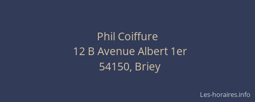 Phil Coiffure