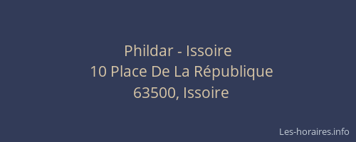 Phildar - Issoire