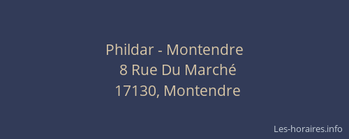 Phildar - Montendre