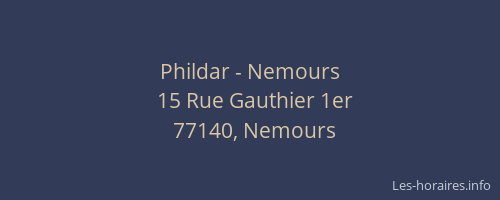 Phildar - Nemours