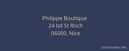 Philippe Boutique