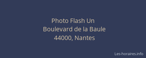 Photo Flash Un