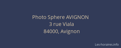 Photo Sphere AVIGNON